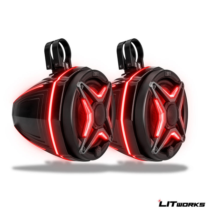 SSV Works Universal 6.5in Cage-Mounted RGB Speaker-Pods