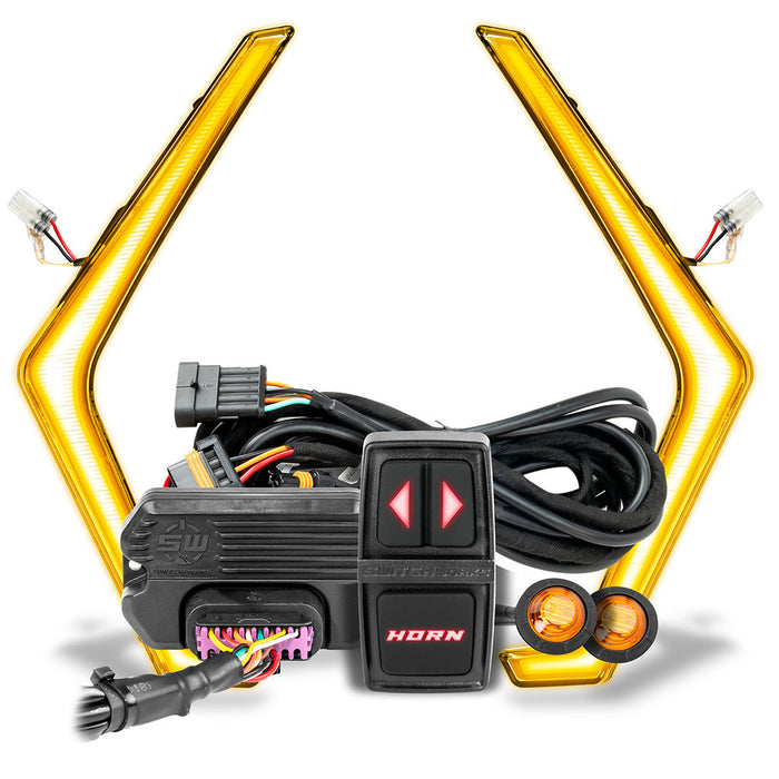 SSV Works Turn-Signal Plug-&-Play Kit | 2025-Up Polaris RZR Pro R, Pro S and Pro XP | 2019-2023 RZR | 2021-2025 RZR Trail S