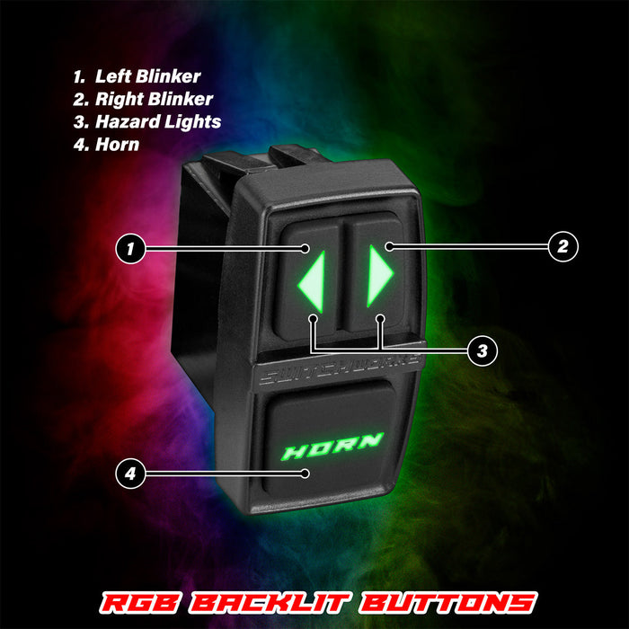 SSV Works Turn-Signal Plug-&-Play Kit | 2025-Up Polaris RZR Pro R, Pro S and Pro XP | 2019-2023 RZR | 2021-2025 RZR Trail S