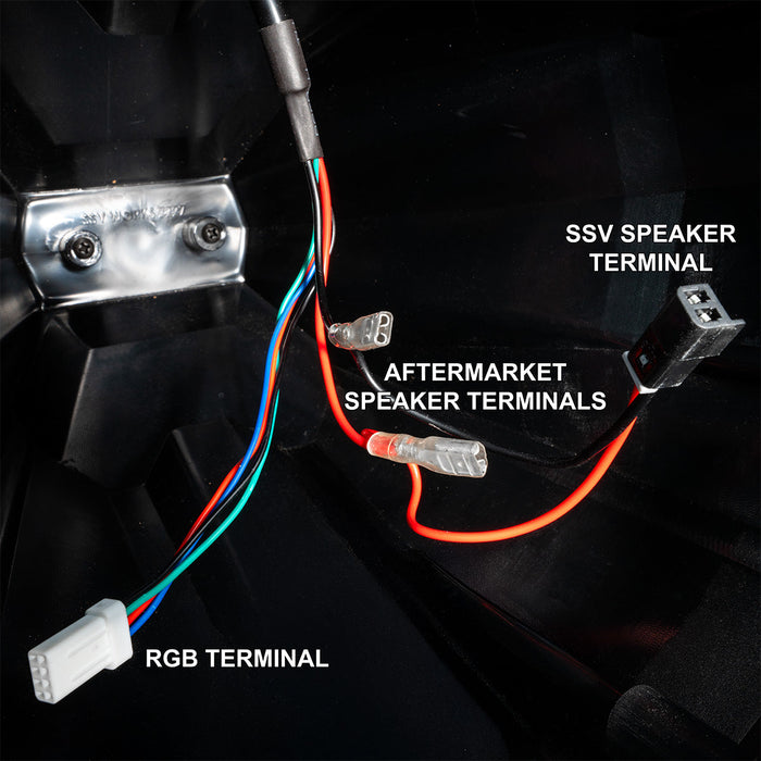 SSV Works Universal 6.5in Cage-Mounted RGB Speaker-Pods