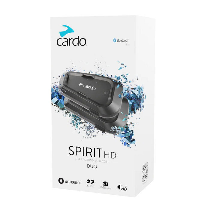Cardo Systems Spirit Hd Bluetooth Headset Duo