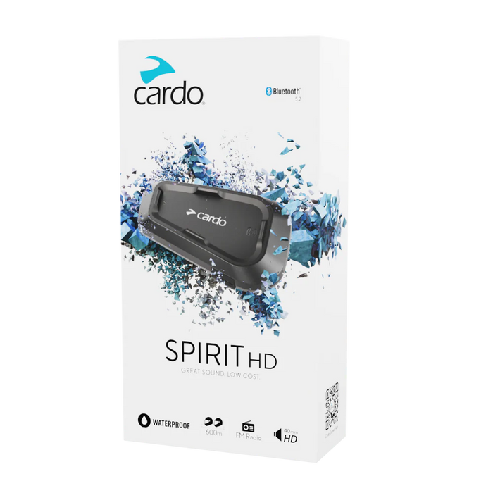 Cardo Systems Spirit Hd Bluetooth Headset Single