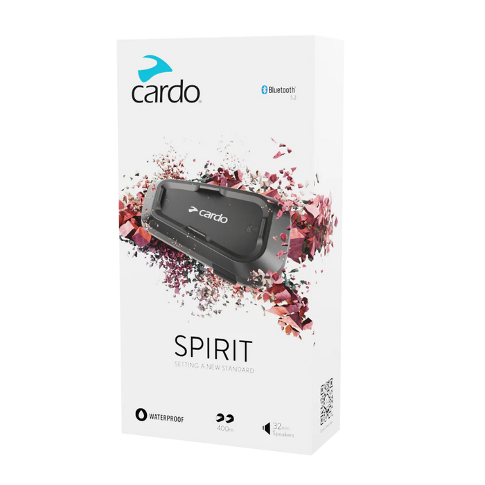 Cardo Systems Spirit Bluetooth Headset Single