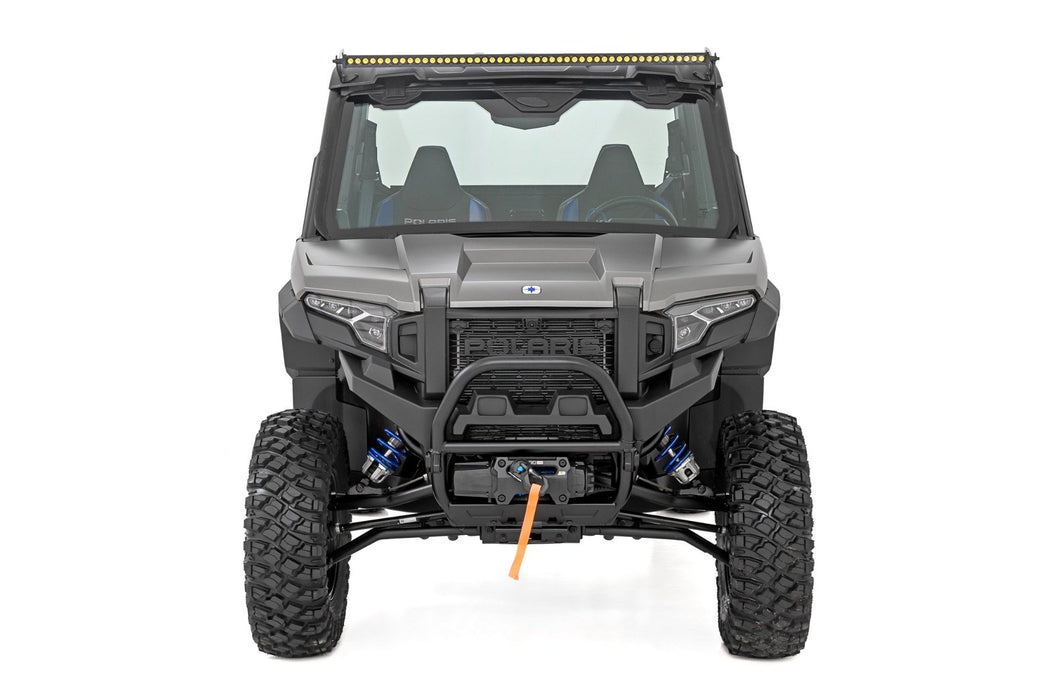 Rough Country 50" Single Row Light Mount Front Black Series for 2024-2024 Polaris Xpedition ADV-5
