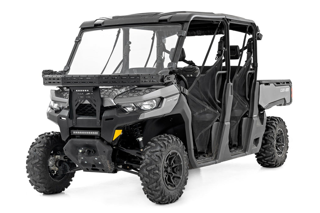 Rough Country Front Cargo Rack for 2016-2021 Can-Am Defender HD 8/HD 9/HD 10