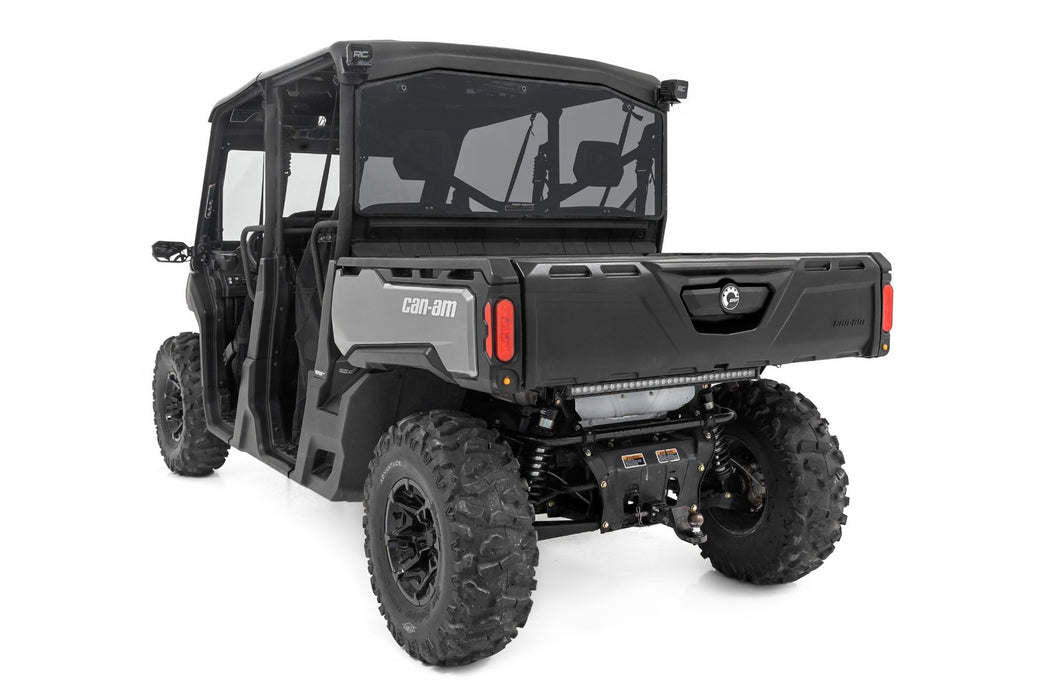 Rough Country Tinted Rear Cab Panel Scratch Resistant for 2016-2023 Can-Am Defender HD 8/HD 9/HD 10