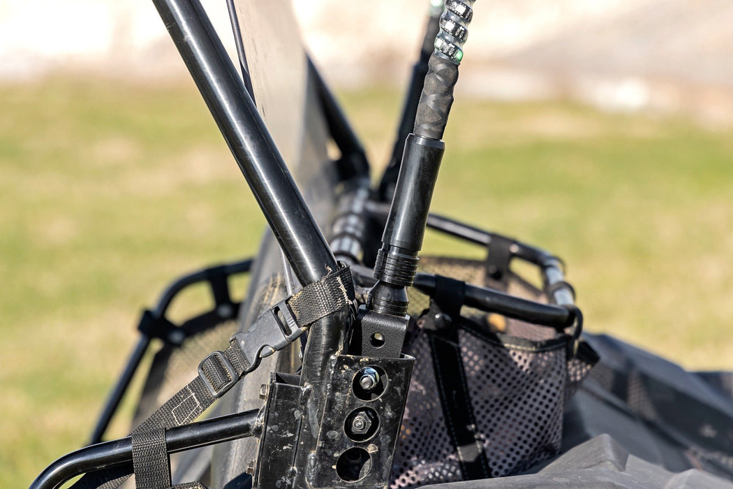 Rough Country LED Whip Light Kit Bed Mount for 2009-2021 Polaris Ranger RZR 170/RZR 170