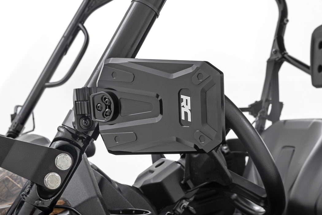 Rough Country UTV Aluminum Side View Mirrors Horizontal
