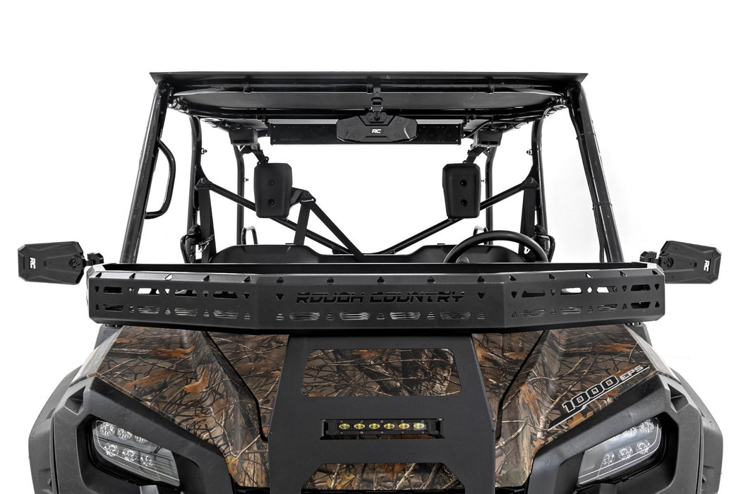 Rough Country UTV Aluminum Rear View Mirror 1.5"-2" Cage (Universal)