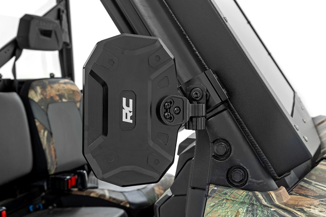 Rough Country UTV Aluminum Side View Mirrors Vertical