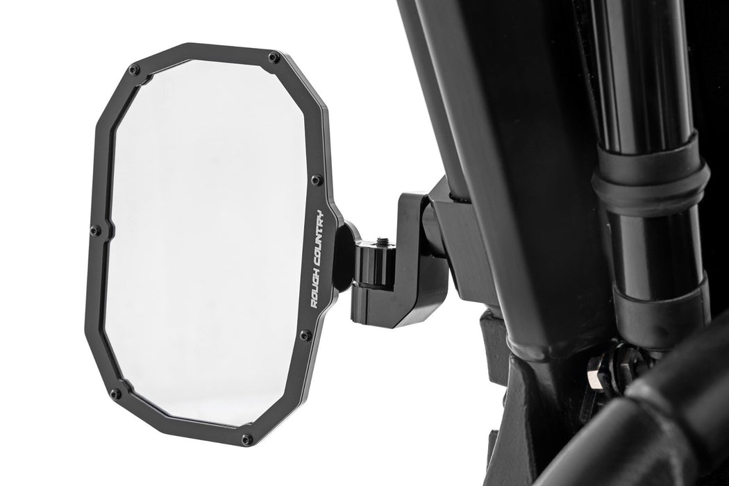 Rough Country UTV Aluminum Side View Mirrors Vertical