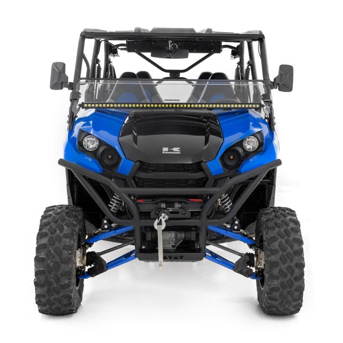 Rough Country LED Light Cage Mount 50" Black Single Row Kawasaki Teryx