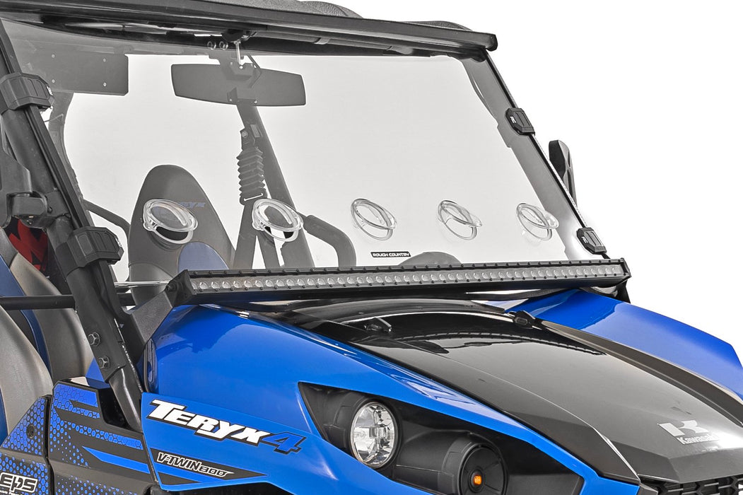 Rough Country LED Light Kit Cage Mount 50" Spectrum Single Row Kawasaki Teryx
