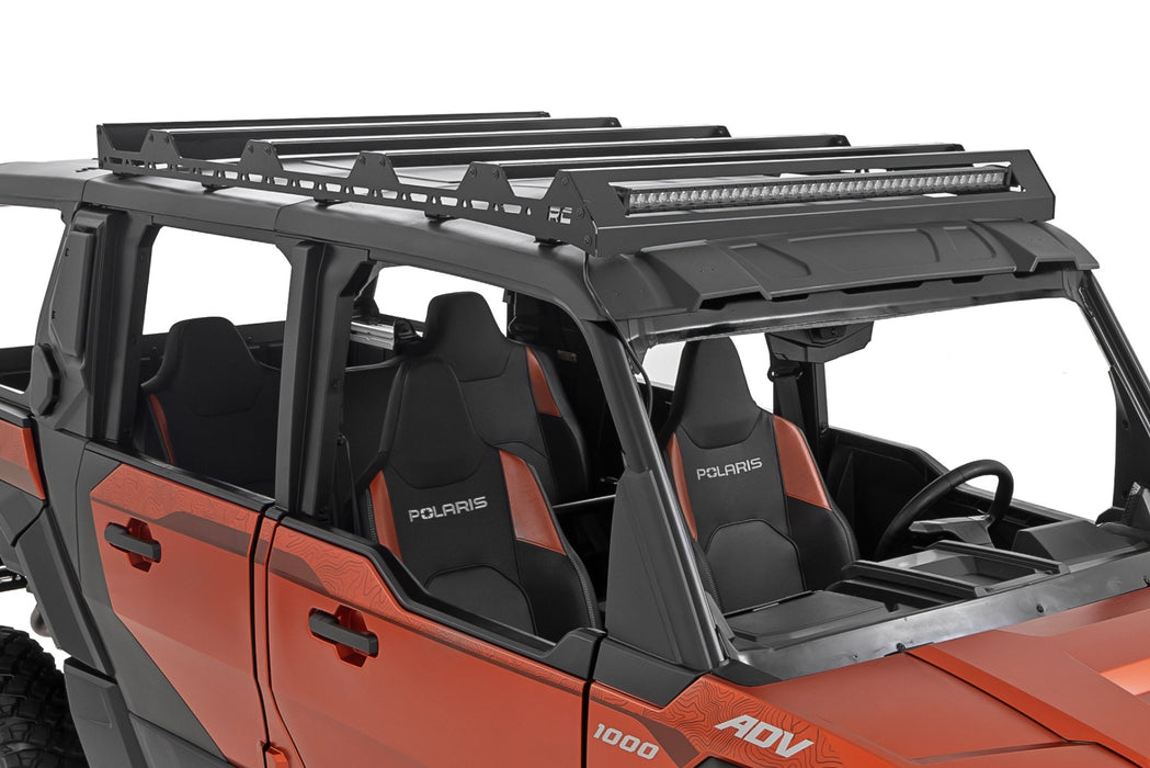 Rough Country Roof Rack 40" Spectrum Series Single Row for 2024Polaris XPEDITION ADV 5