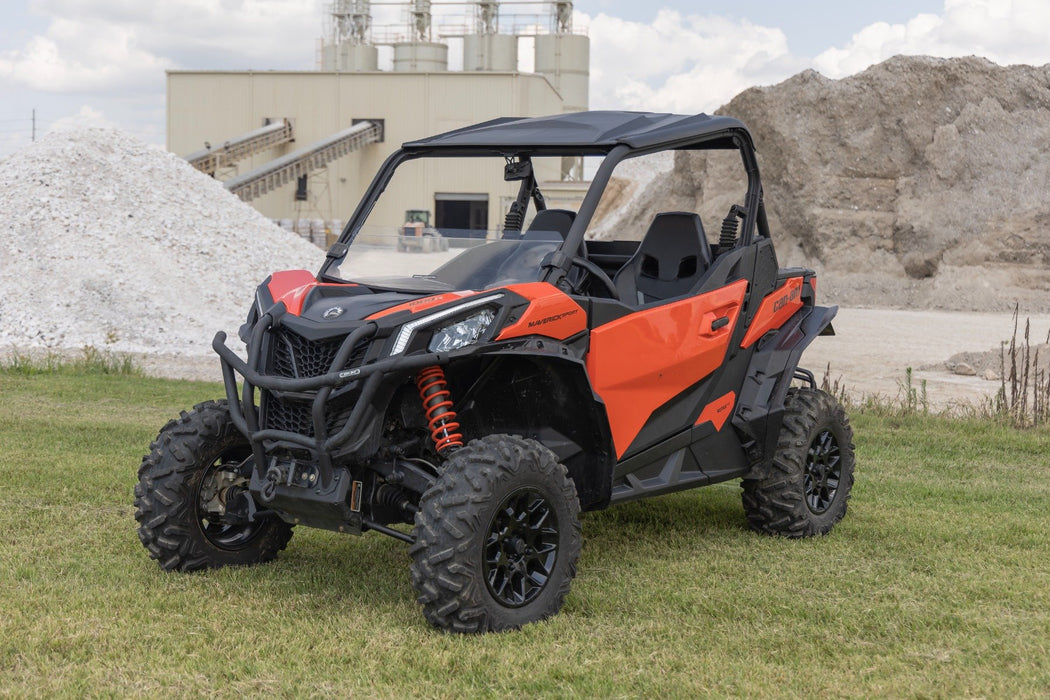 Rough Country Half Windshield Scratch Resistant for 2019-2023 Can-Am Maverick Sport