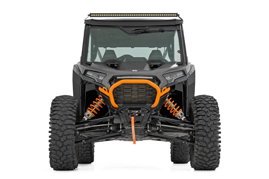 Rough Country LED Light Kit Front Mount 40" Black-Series Single Row for 2024 Polaris RZR XP 4 1000