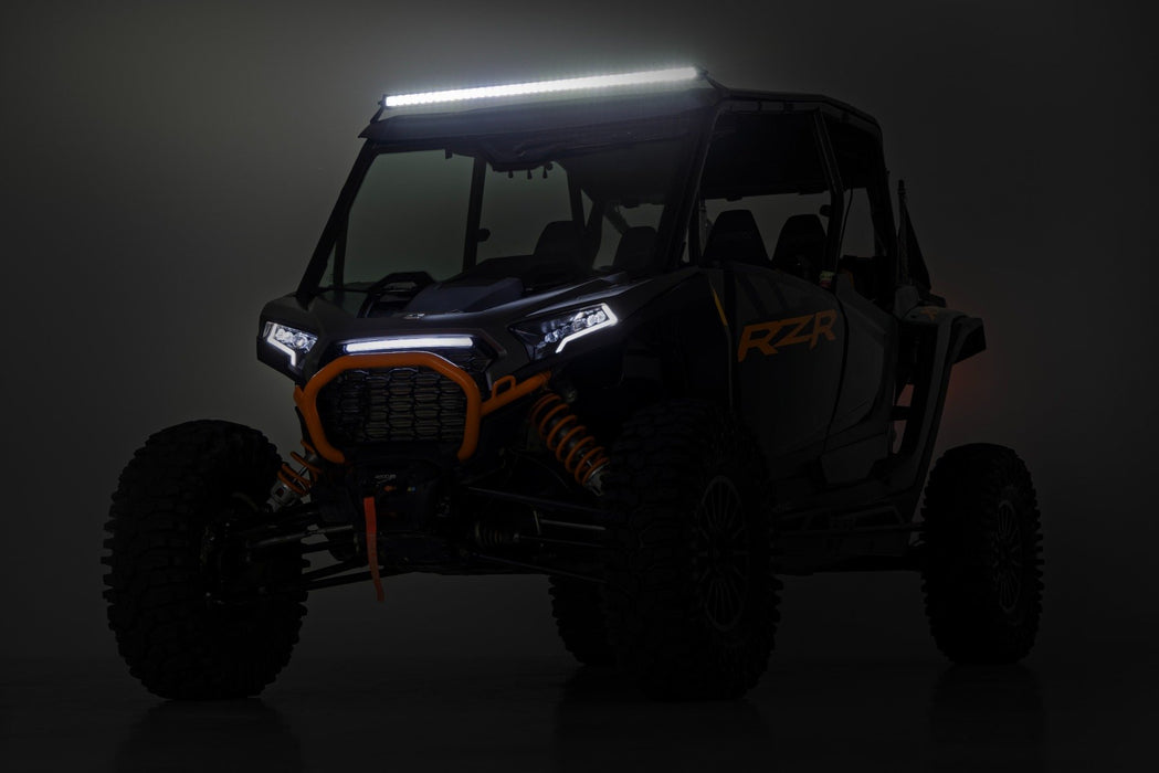 Rough Country LED Light Kit Front Mount 40" Spectrum Single Row for 2024 Polaris RZR XP 4 1000
