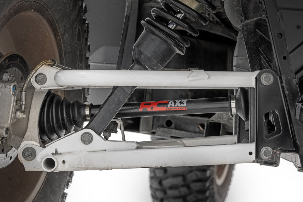 Rough Country Heavy-Duty Replacement Axle Rear 4340 Chromoly AX3 for 2019-2022 Polaris Ranger