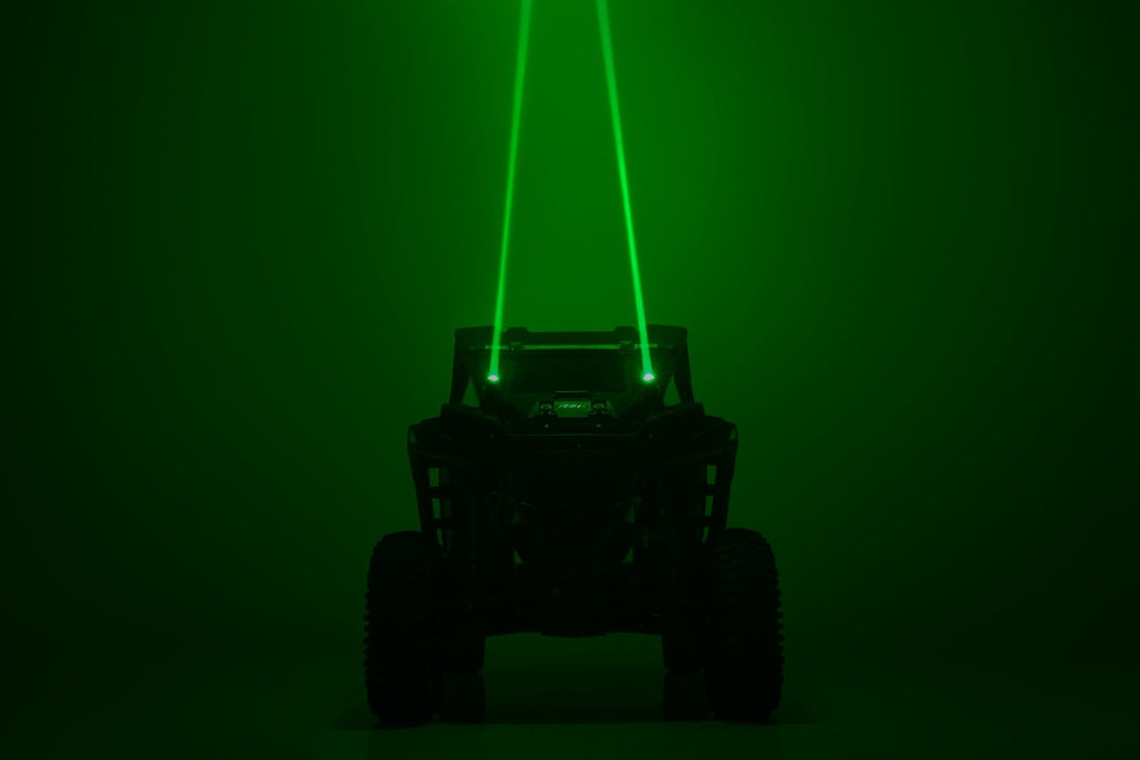 Rough Country Laser Whip Light Kit RGBW Pair