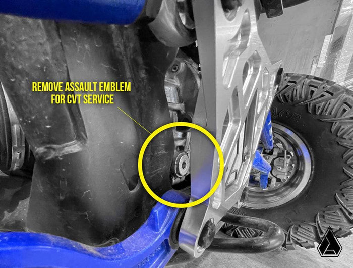Assault Industries Billet Radius Rod Reinforcement Plate (Fits: RZR XP Turbo S)