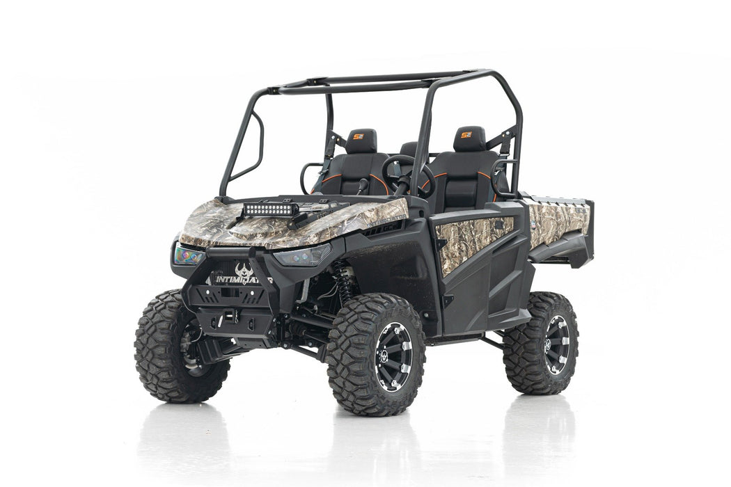 Rough Country 12" DRL LED Light Kit Hood Mount Dual Row Intimidator GC1K/GC1K Crew