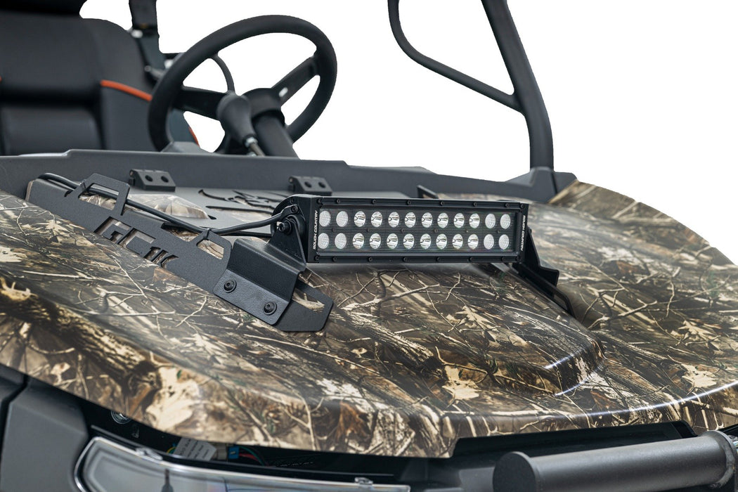 Rough Country 12" DRL LED Light Kit Hood Mount Dual Row Intimidator GC1K/GC1K Crew
