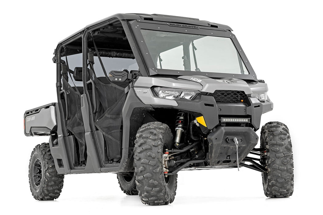 Rough Country M1 Front Coil Over Shocks Ride Height Adjust for 2016-2023 Can-Am Defender HD 5/HD 8/HD 9