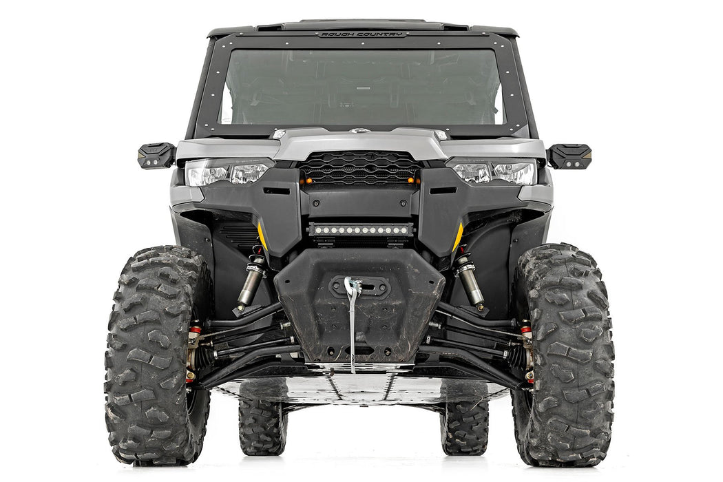 Rough Country M1 Front Coil Over Shocks Ride Height Adjust for 2016-2023 Can-Am Defender HD 5/HD 8/HD 9