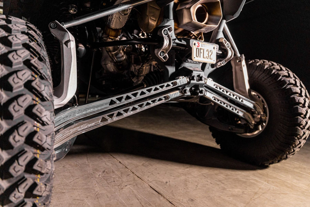 ZBROZ Racing  Can-Am Maverick R Intense Series Billet Radius Rod Kit Raw