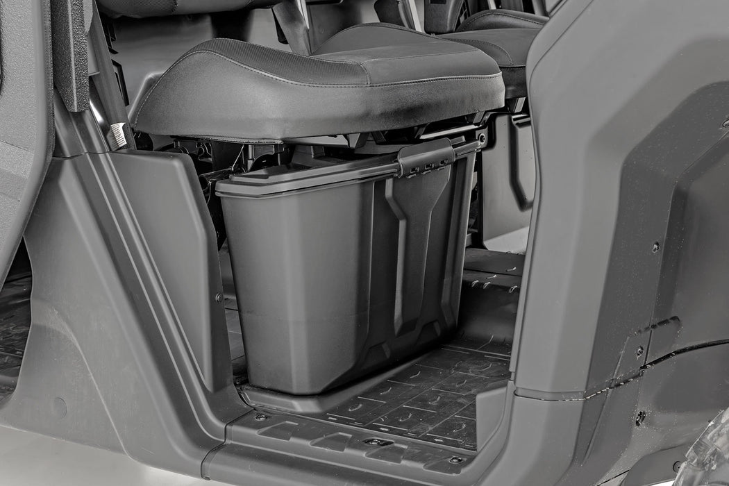 Rough Country Under Seat Storage Box Passenger Seat for 2016-2023 Can-Am Defender HD 5/HD 8/HD 9/HD 10