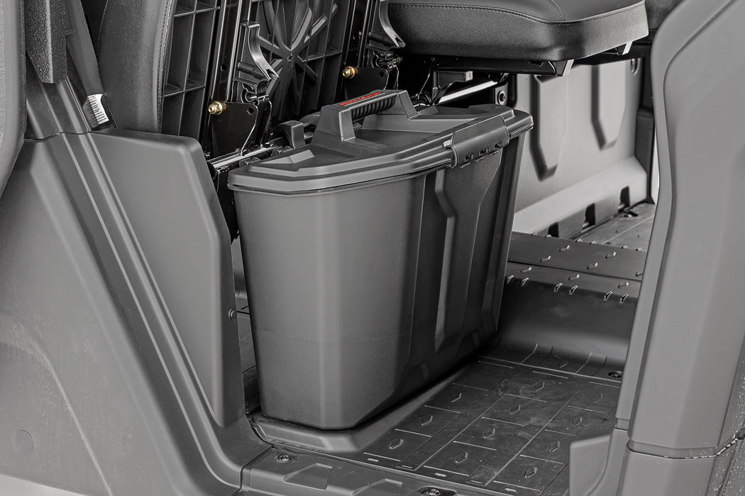 Rough Country Under Seat Storage Box Passenger Seat for 2016-2023 Can-Am Defender HD 5/HD 8/HD 9/HD 10