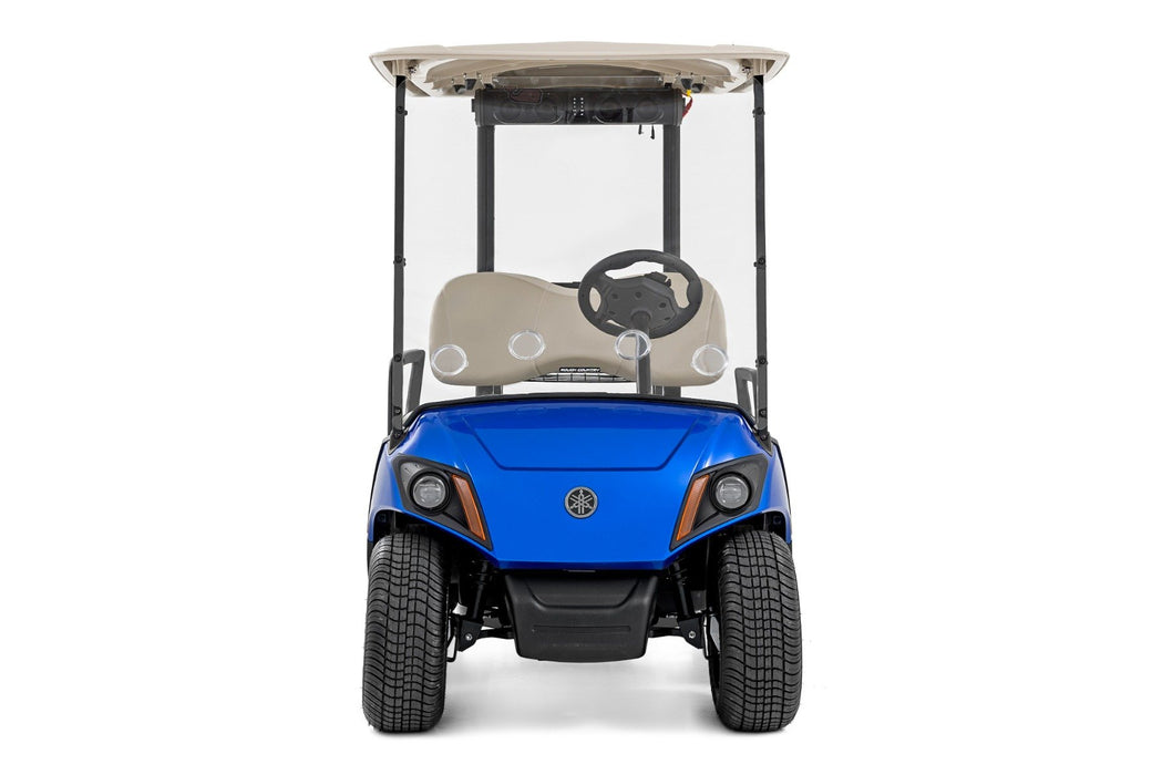 Rough Country Vented Full Windshield Scratch Resistant for 2017-2022 Yamaha Drive2 Golf Cart