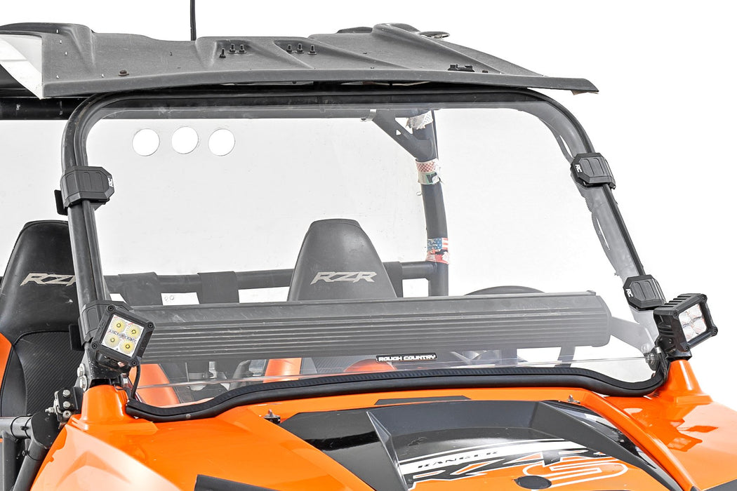 Rough Country Full Windshield Scratch Resistant for 2008-2014 Polaris RZR 800