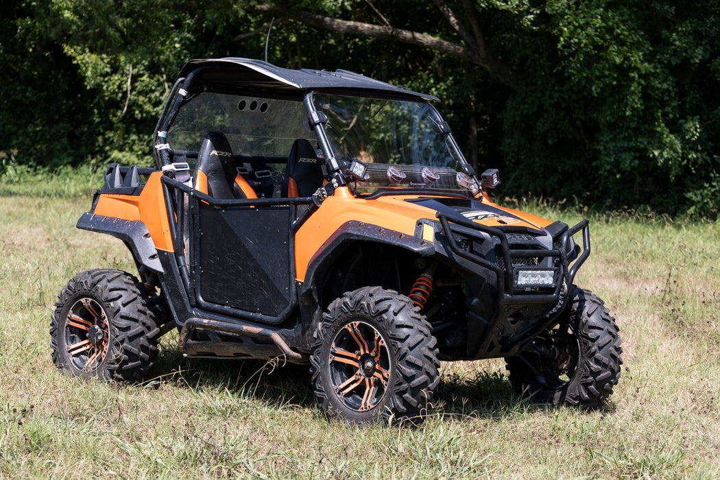 Rough Country Vented Full Windshield Scratch Resistant for 2008-2014 Polaris Ranger RZR 4 800/RZR S 800