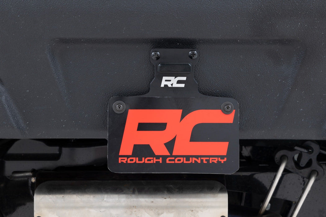Rough Country Universal License Plate Bracket LED Lighted