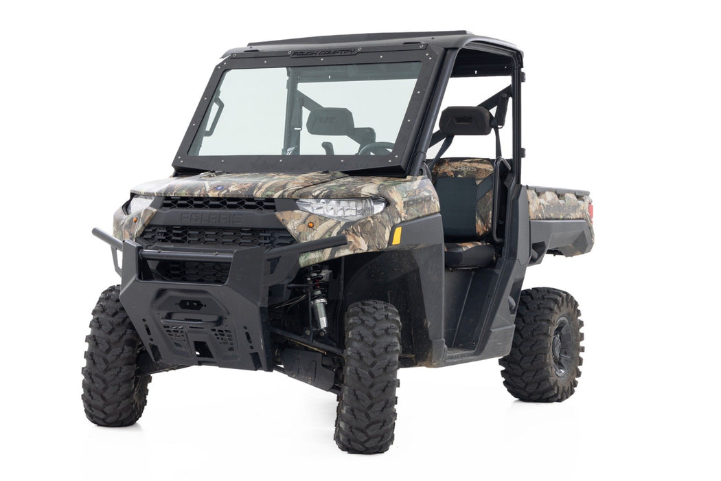 Rough Country Electric Tilt Windshield Glass for 2013-2023 Polaris Ranger 1000/Ranger XP 1000