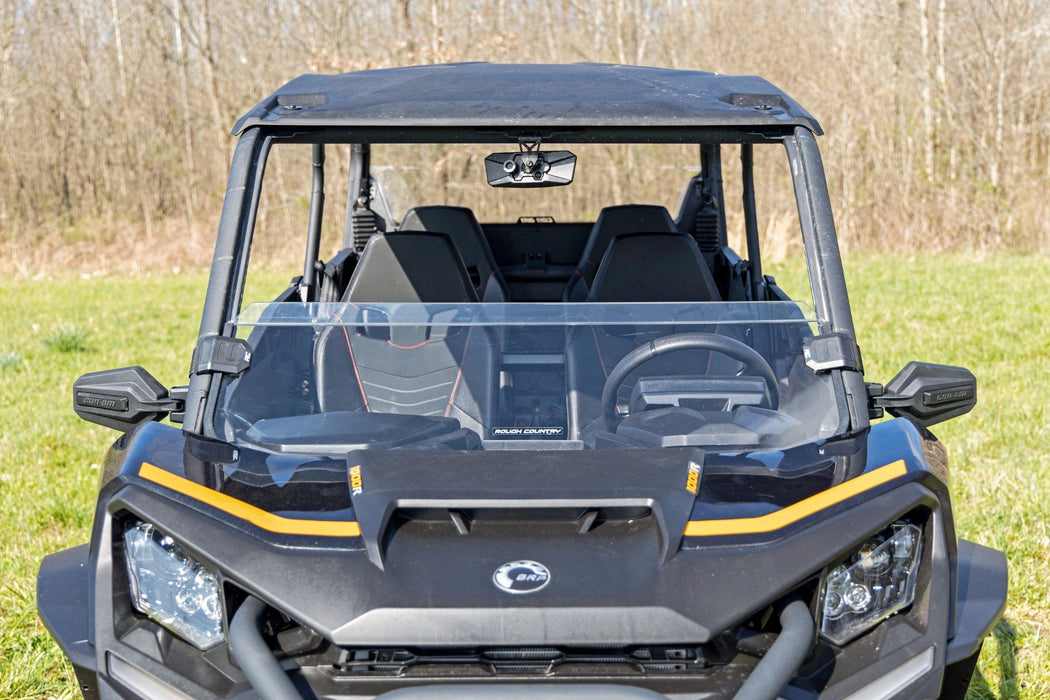 Rough Country Half Windshield Scratch Resistant for 2021-2023 Can-Am Commander 1000R/Max