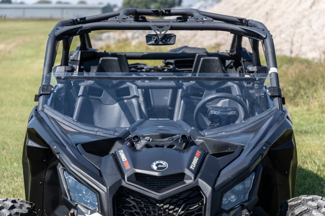 Rough Country Half Windshield Scratch Resistant for 2017-2023 Can-Am Maverick X3
