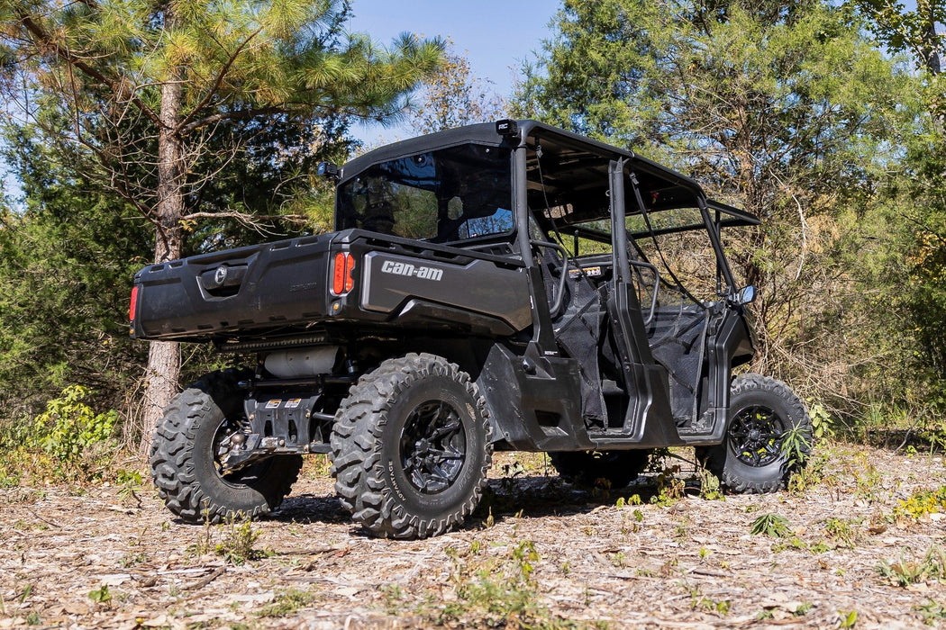 Rough Country Tinted Rear Cab Panel Scratch Resistant for 2016-2023 Can-Am Defender HD 8/HD 9/HD 10
