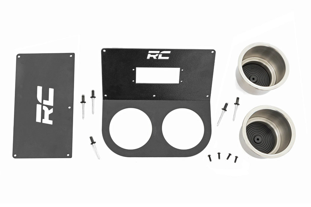 Rough Country Cup Holder MLC-8 for 2016-2023 Honda Pioneer 1000/Pioneer 1000-5