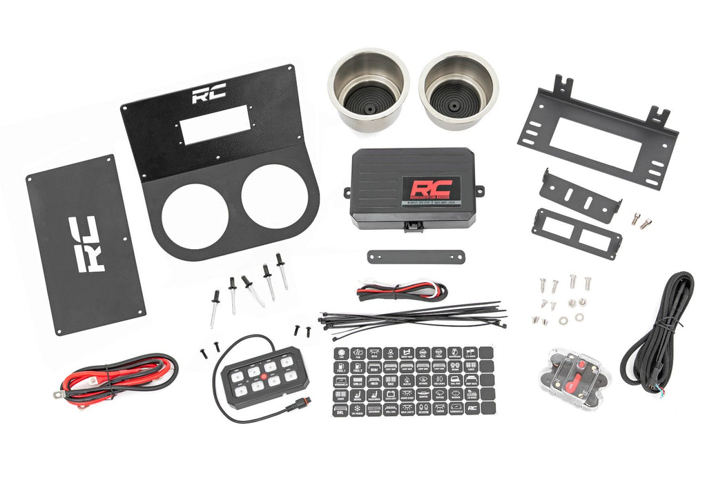Rough Country Cup Holder MLC-8 for 2016-2023 Honda Pioneer 1000/Pioneer 1000-5
