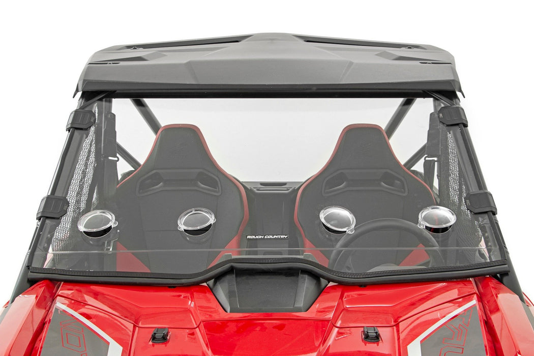 Rough Country Vented Full Windshield Scratch Resistant for 2019-2023 Honda Talon 1000