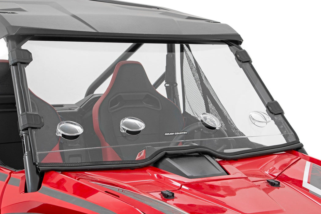 Rough Country Vented Full Windshield Scratch Resistant for 2019-2023 Honda Talon 1000