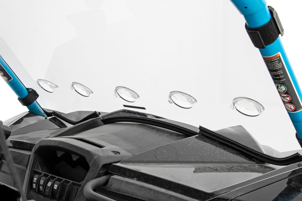 Rough Country Vented Full Windshield Scratch Resistant for 2013-2018 Can-Am Maverick/Maverick Max/Maverick Turbo