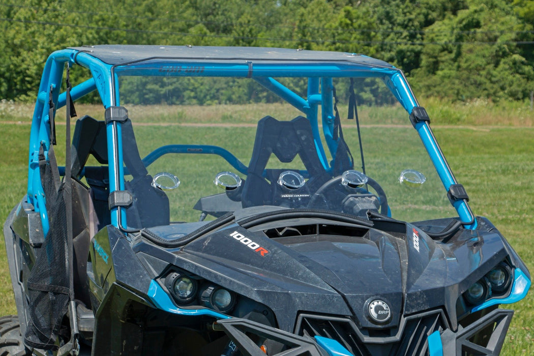 Rough Country Vented Full Windshield Scratch Resistant for 2013-2018 Can-Am Maverick/Maverick Max/Maverick Turbo