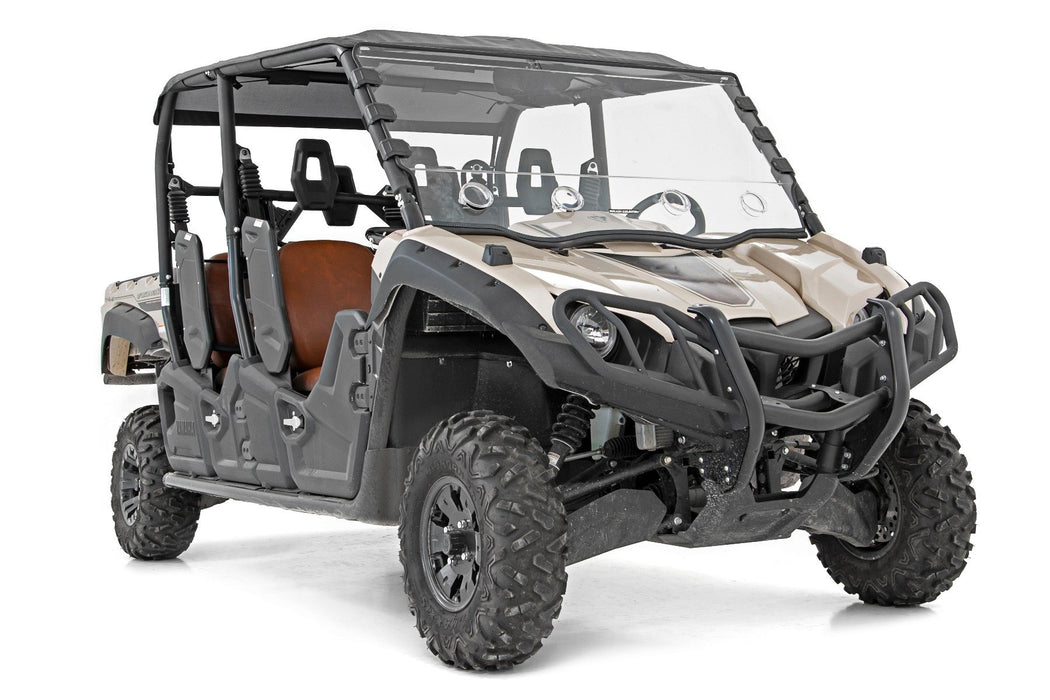 Rough Country Vented Full Windshield Scratch Resistant for 2015-2023 Yamaha Viking