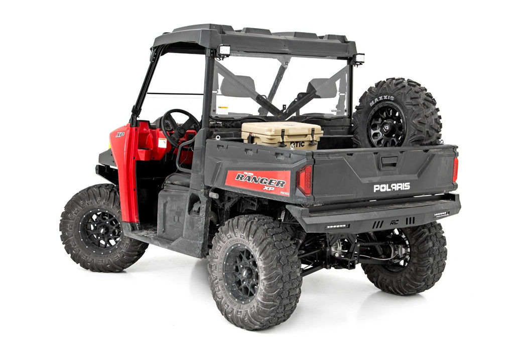 Rough Country Spare Tire Carrier Bed Side Mount Multiple Makes & Models for 2013-2023 (Can-Am/Polaris)