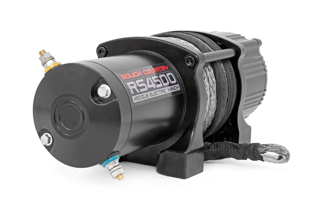 Rough Country 4500-LB Winch W/ Remote UTV Synthetic Rope