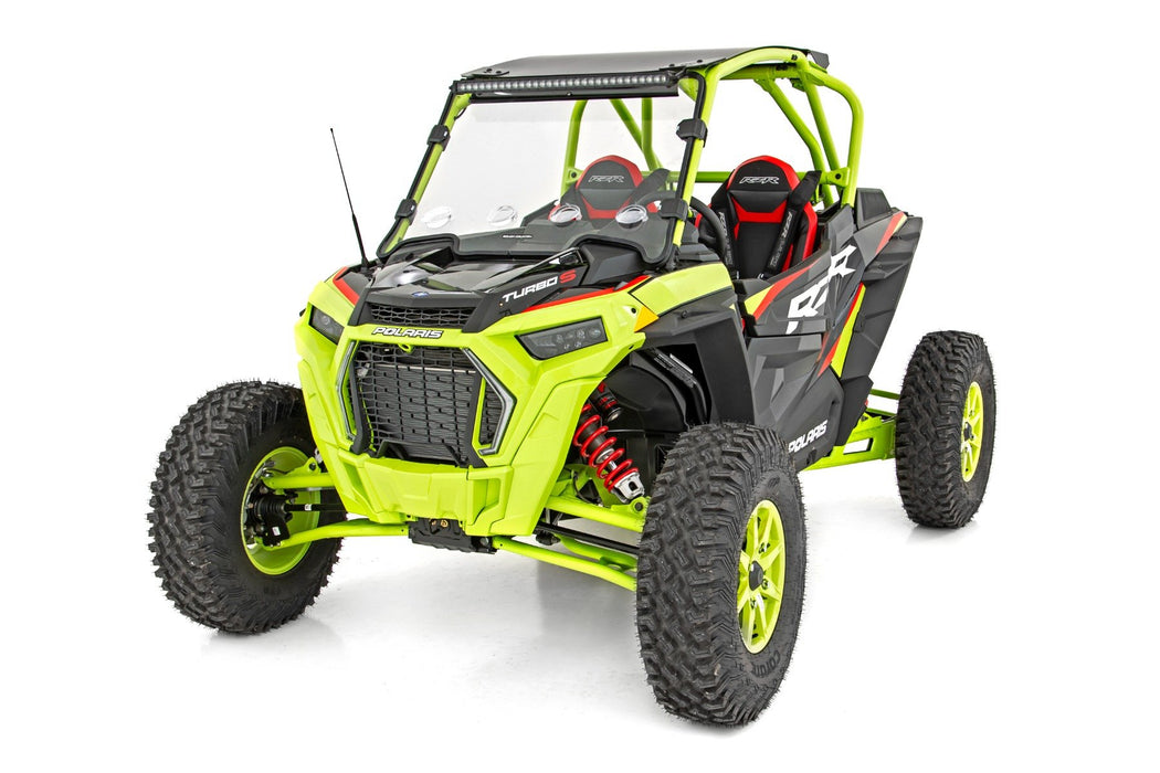 Rough Country Vented Full Windshield Scratch Resistant for 2021-2022 Polaris RZR Turbo S