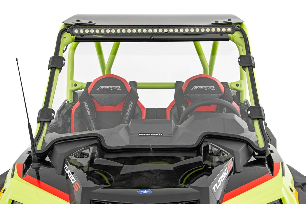 Rough Country Full Windshield Scratch Resistant for 2021-2022 Polaris RZR Turbo S